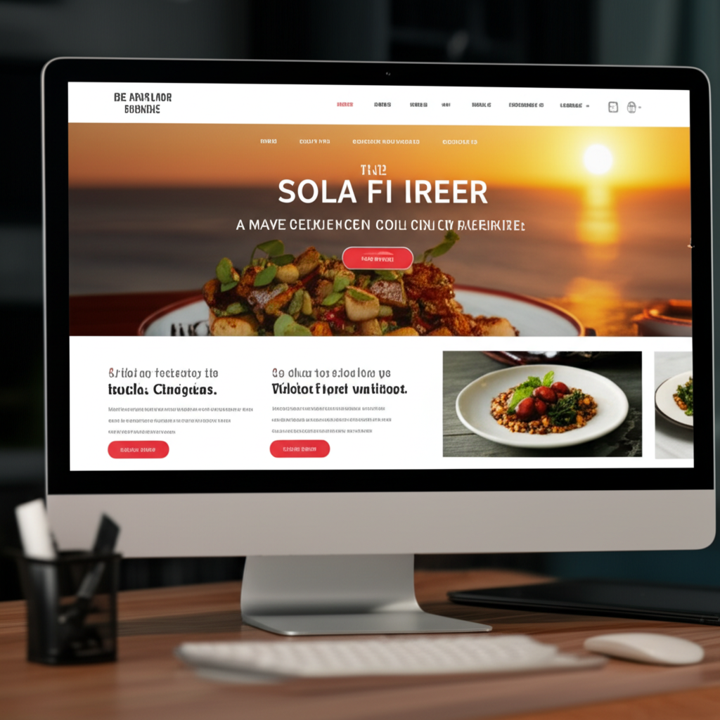 Modern Restaurant Website